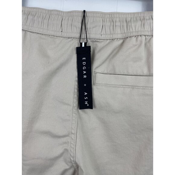 Edgar & Ash Beige Cargo Shorts Cotton Blend Men's Size XS 26x7 - Picture 8 of 11